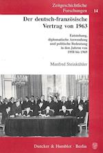 Der deutsch-französische Vertrag von 1963