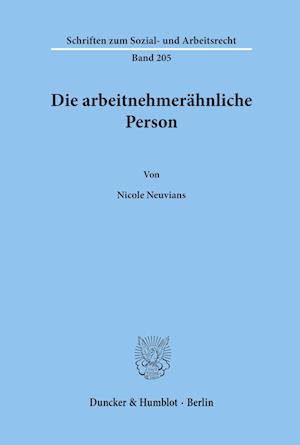 Die arbeitnehmerähnliche Person.