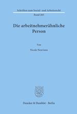 Die arbeitnehmerähnliche Person.