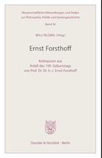 Ernst Forsthoff.
