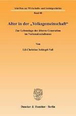 Alter in der "Volksgemeinschaft"