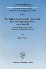 Die darlehensvertragliche Umsetzung der Eigenkapitalgrundsätze nach Basel II