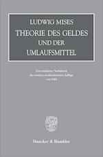 Theorie des Geldes und der Umlaufsmittel