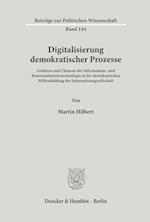 Digitalisierung demokratischer Prozesse.