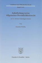 Drohla, J: Aufarbeitung versus Allg. Persönlichkeitsrecht