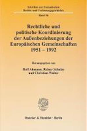 Rechtliche und politische Koordinierung der Außenbeziehungen