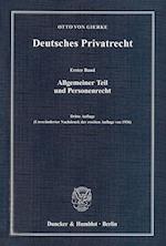 Deutsches Privatrecht 1