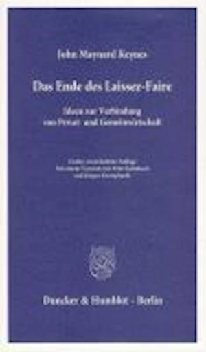 Keynes, J: Ende des Laissez-Faire