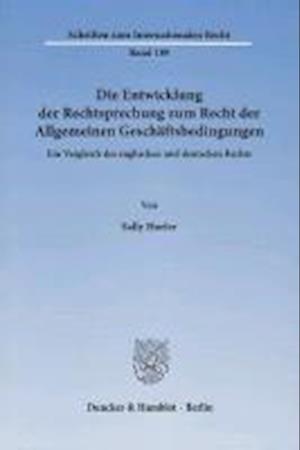 Horler, S: Recht der Allgemeinen Geschäftsbeding.