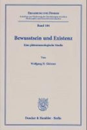 Bewusstsein und Existenz