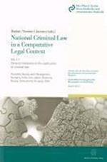 National Criminal Law in a Comparative Legal Context. Vol. 2.1.