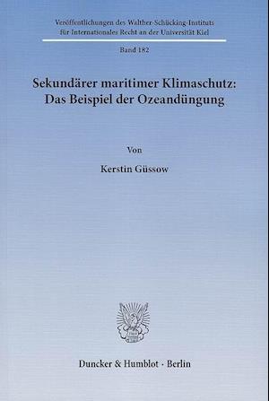 Sekundärer maritimer Klimaschutz: Das Beispiel der Ozeandüngung