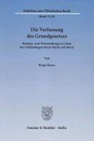 Die Verfassung des Grundgesetzes