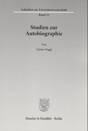 Studien zur Autobiographie