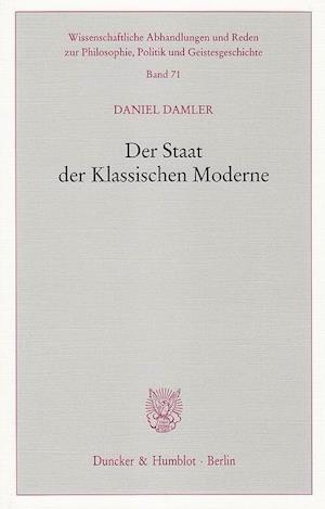 Damler, D: Staat der Klassischen Moderne