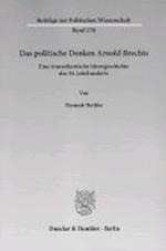 Bethke, H: Das politische Denken Arnold Brechts