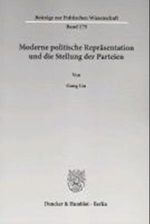 Moderne politische Repräsentation und die Stellung der Parteien