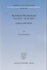 Bernhard Windscheid 26.6.1817-26.10.1892