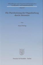 Döring, A: Durchsetzung der Organhaftung durch Aktionäre