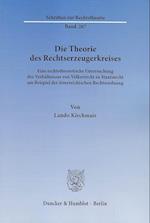 Kirchmair, L: Theorie des Rechtserzeugerkreises
