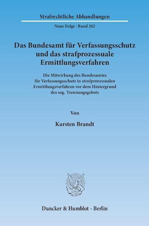 Brandt, K: Bundesamt für Verfassungsschutz