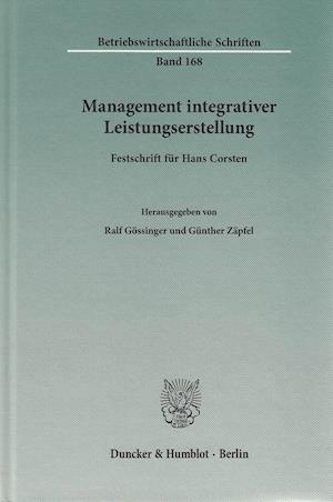 Management integrativer Leistungserstellung