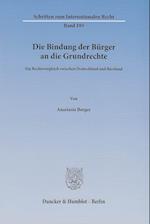 Die Bindung der Bürger an die Grundrechte