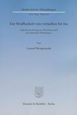 Wengenroth, L: Zur Strafbarkeit von virtuellen Sit-Ins