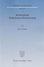 Schulte, B: Kommunale Einkommensbesteuerung