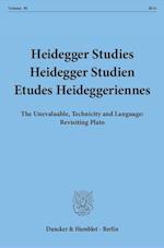 Heidegger Studies / Heidegger Studien / Etudes Heideggeriennes 30