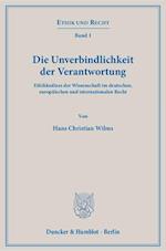 Wilms, H: Unverbindlichkeit der Verantwortung