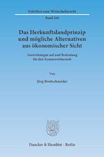 Brettschneider, J: Herkunftslandprinzip