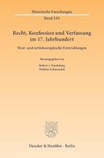 Recht, Konfession und Verfassung im 17. Jahrhundert