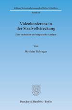 Videokonferenz in der Strafvollstreckung