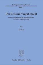 Der Preis im Vergaberecht