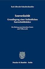 Schachtschneider, K: Souveränität
