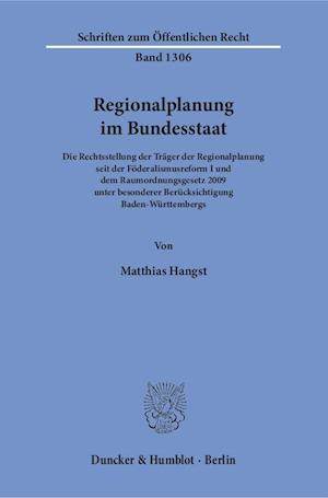 Regionalplanung im Bundesstaat