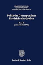 Politische Correspondenz Friedrichs des Großen