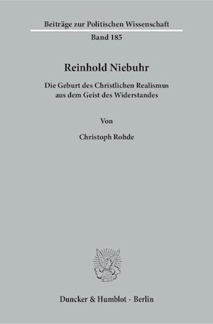 Rohde, C: Reinhold Niebuhr