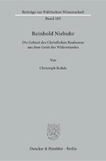 Rohde, C: Reinhold Niebuhr