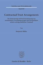 Müller, B: Contractual Trust Arrangements