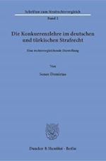 Die Konkurrenzlehre im deutschen und türkischen Strafrecht