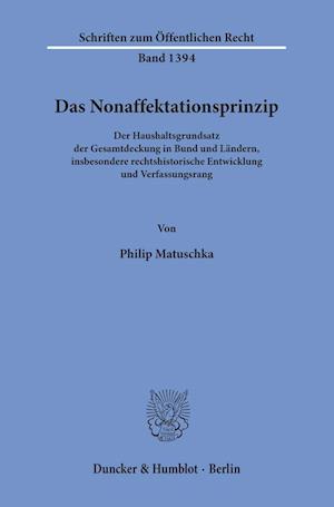 Das Nonaffektationsprinzip