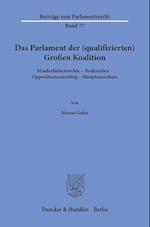 Das Parlament der (qualifizierten) Großen Koalition.