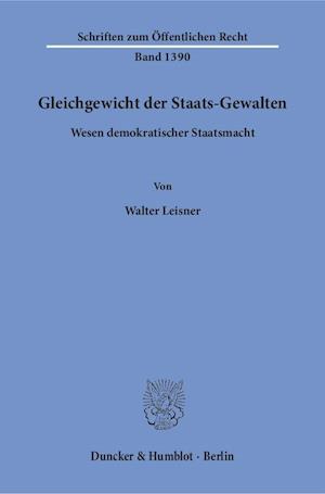 Gleichgewicht der Staats-Gewalten.