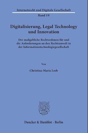 Digitalisierung, Legal Technology und Innovation.