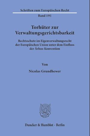 Torhüter zur Verwaltungsgerichtsbarkeit.