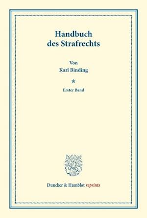 Handbuch des Strafrechts