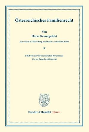Lehrbuch des Österreichischen Privatrechts