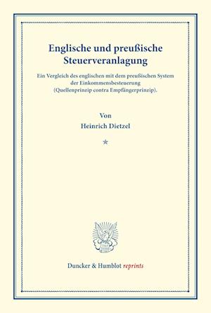 Englische und preußische Steuerveranlagung.